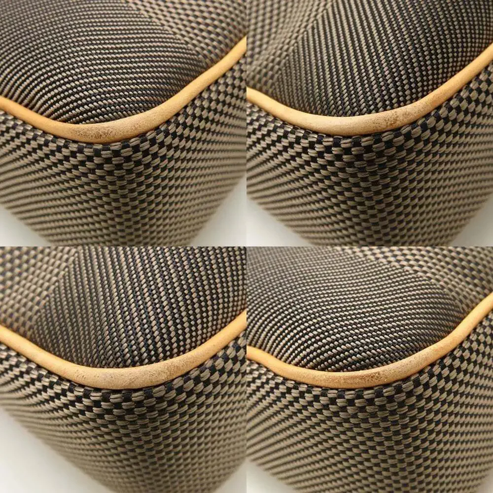 Louis Vuitton Brown and Tan Textured Laptop Briefcase